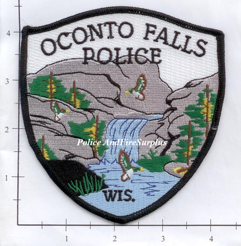 Wisconsin - Oconto Falls Police Dept Patch