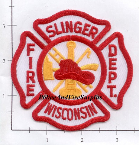 Wisconsin - Slinger Fire Dept Patch