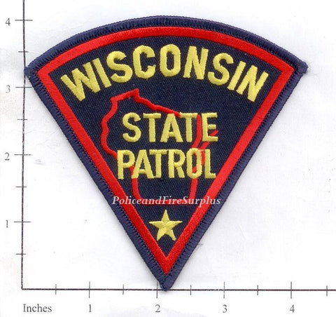 Wisconsin - Wisconsin State Highway Patrol Police Dept Patch