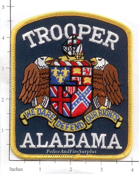 Alabama - Alabama State Police Dept Patch v2 – Police And Fire Surplus