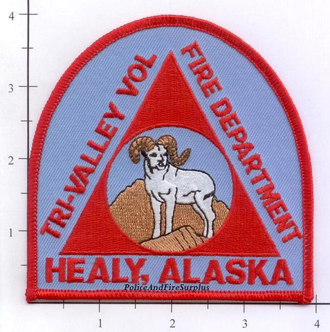 Alaska - Healy Tri Valley Volunteer Fire Dept Patch