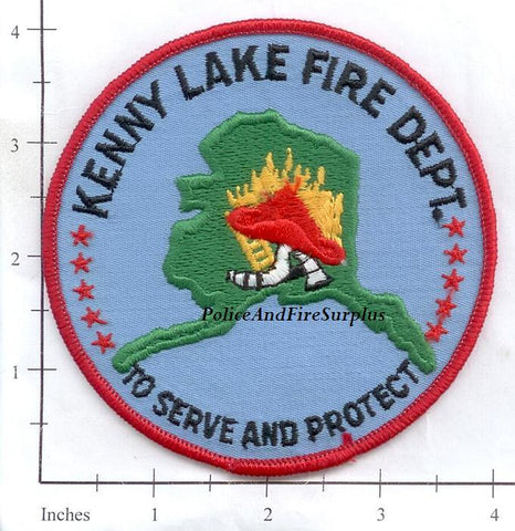 Alaska - Kenny Lake Fire Dept Patch v2