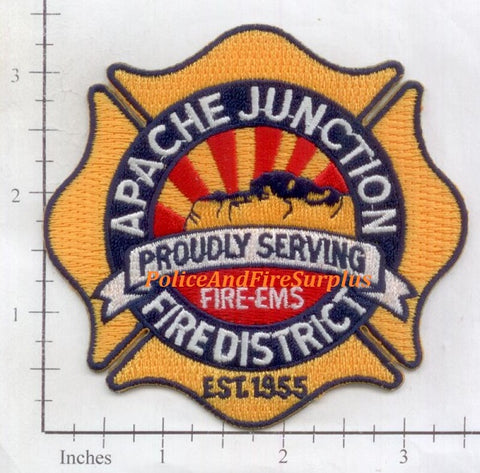 Arizona - Apache Junction Fire District Patch Fire EMS