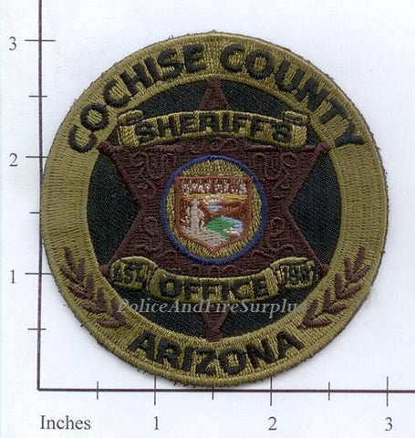 Arizona - Cochise County Sheriff Police Dept Patch v2