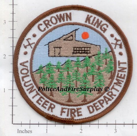 Arizona - Crown King Volunteer Fire Dept Patch