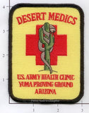 Arizona - Yuma Proving Ground US Army Health Clinic Patch