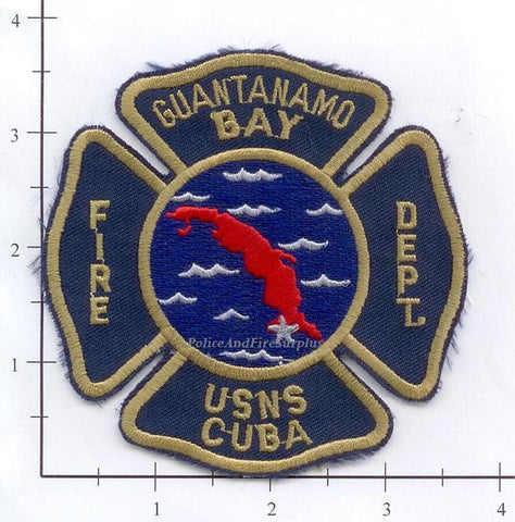 Cuba - Guantanamo Bay US Naval Station Fire Dept Patch