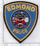 Oklahoma - Edmond Police Dept Patch