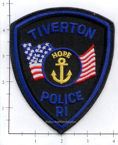 Rhode Island - Tiverton Police Dept Patch