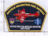 United Kingdom - Airfield Volunteer Fire Service Fire Dept Patch v1