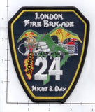 United Kingdom - London Fire Brigade Fire Dept Patch v1