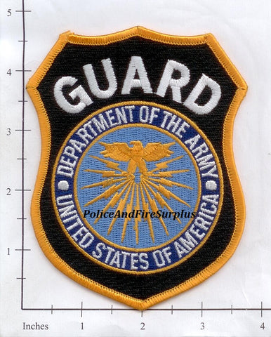 United States -  Dept of the Army Guard Police Dept Patch