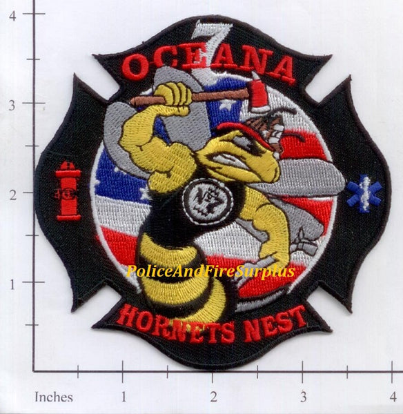 Virginia - Virginia Beach Naval Air Station Oceana Station 7 Fire Dept ...